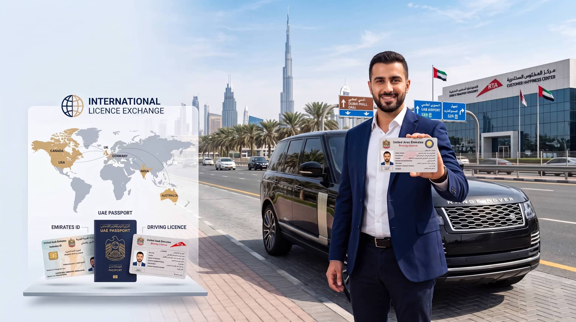 UAE Driving Licence Exchange 2026: Full List Of 57 Countries (No Test Required)