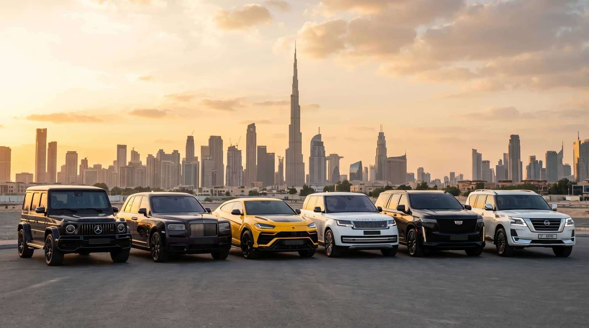 Best Luxury SUVs to Rent in Dubai