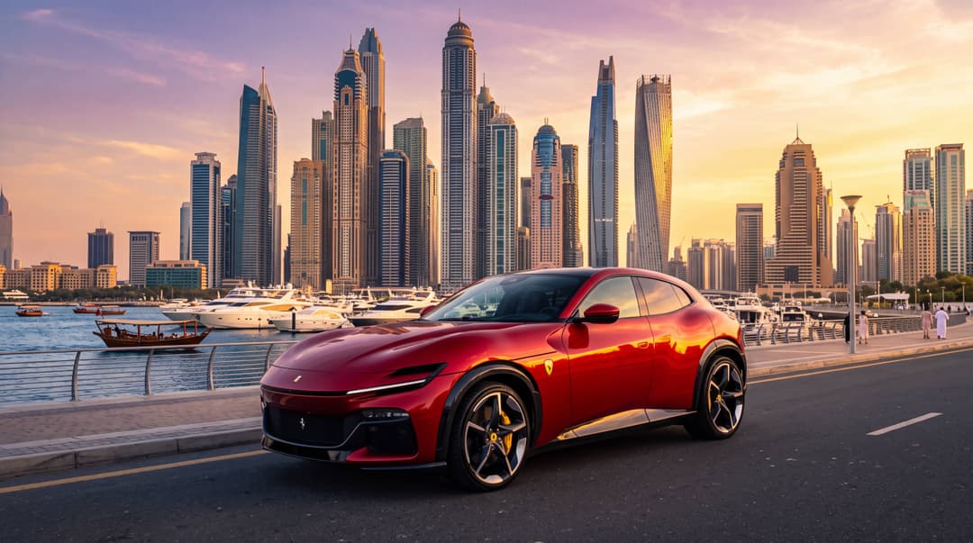Rent a Super Car in Dubai Marina – Your Simple Guide