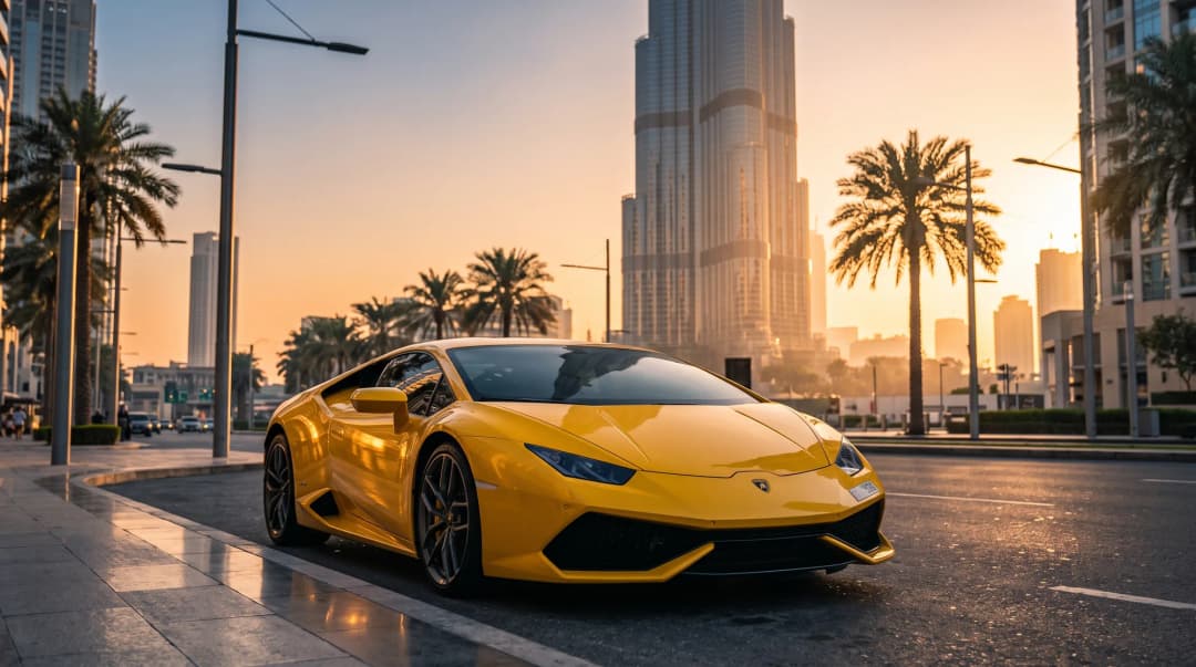 How to Rent a Lamborghini in Dubai Without a Deposit?