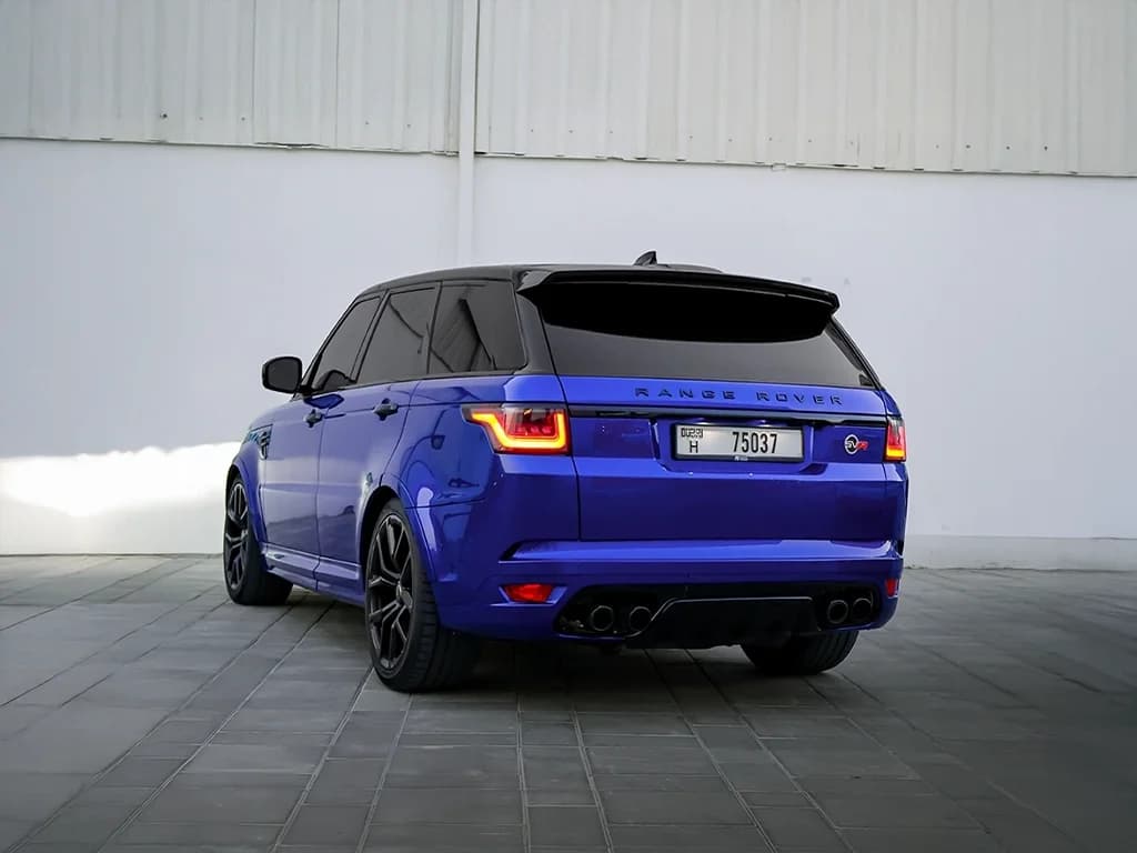 Range Rover Sport SVR Blue — photo 3 of 6