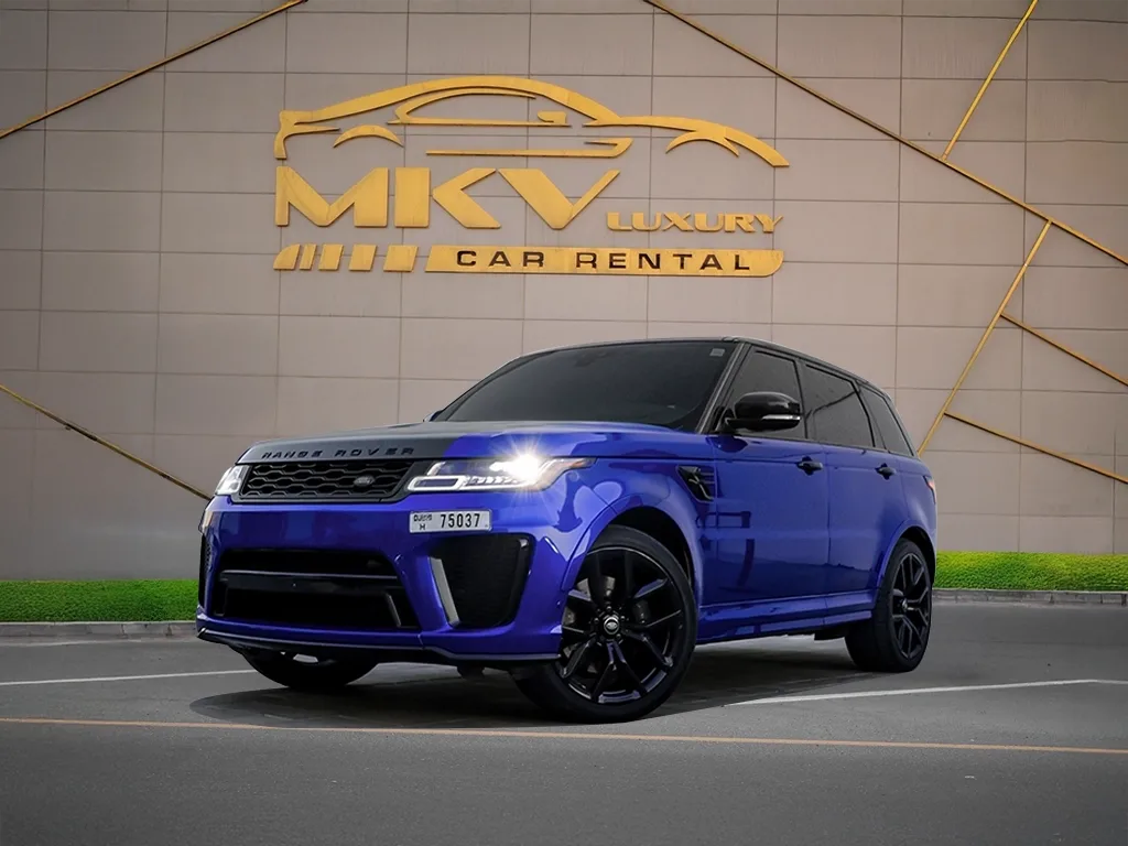 Range Rover Sport SVR Blue — photo 1 of 6