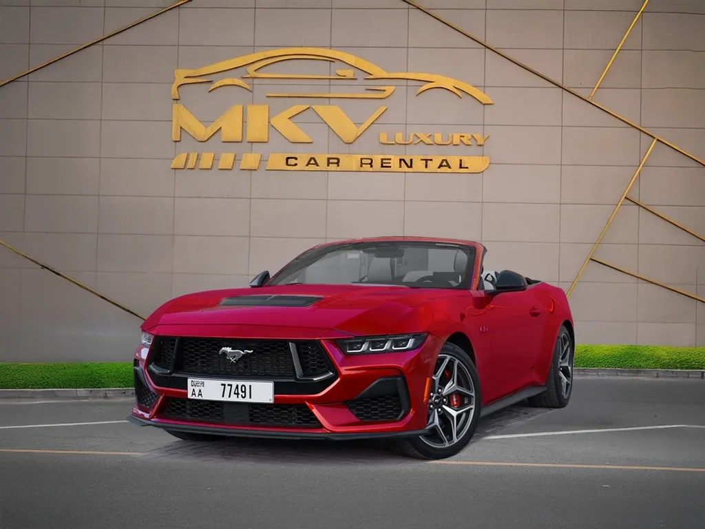Ford Mustang GT V8 Convertible 2024 main view
