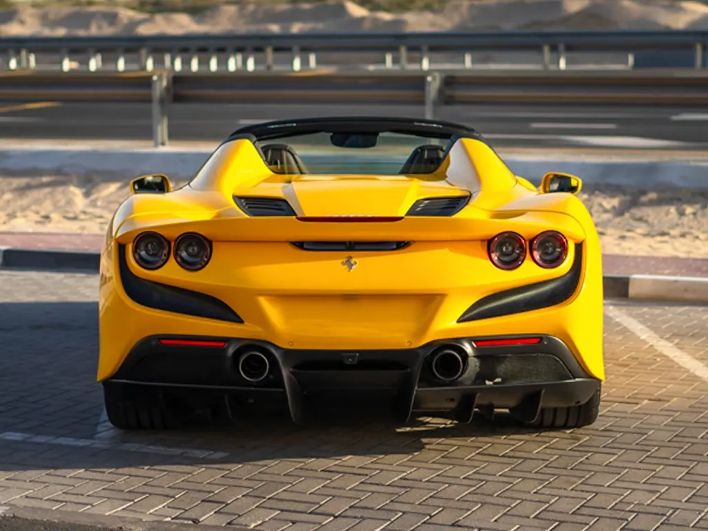 Ferrari F8 Spider Yellow — photo 4 of 7