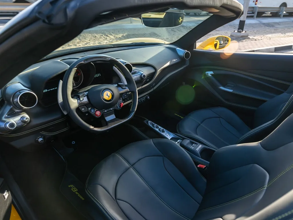 Ferrari F8 Spider Yellow — photo 6 of 7