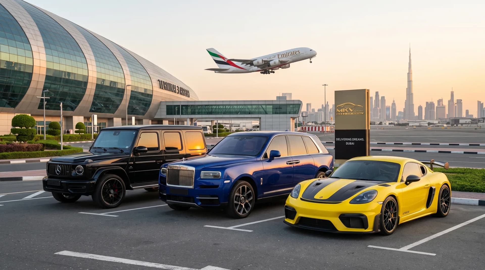 Your Guide to Luxury Car Rental Near Dubai Airport
