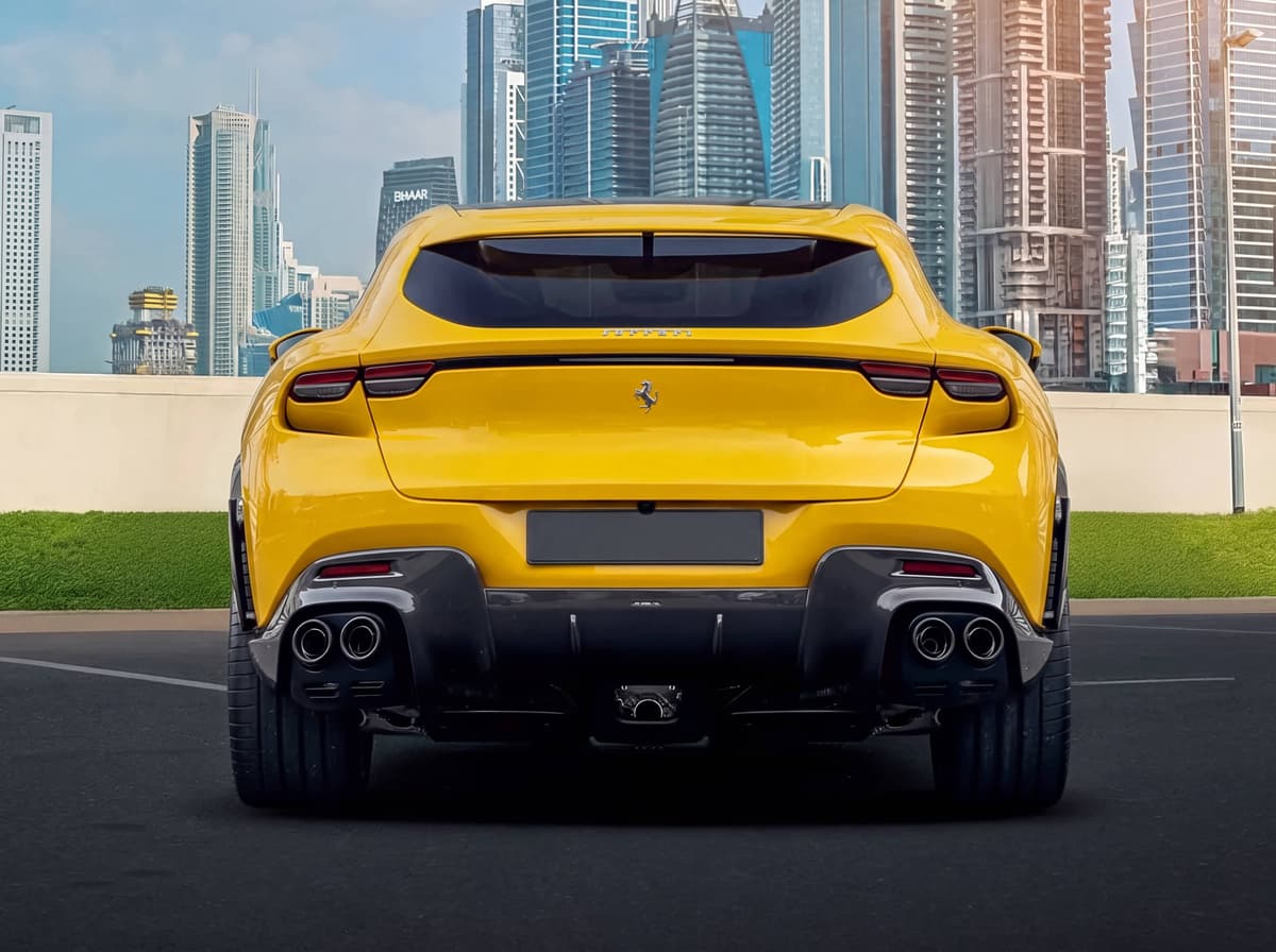 Ferrari Purosangue 2025 view 4